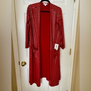 LulaRoe new long cardigan